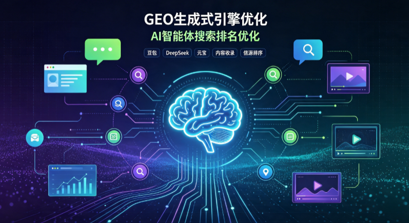 白下区GEO 浪潮来袭：生成式引擎优化崛起，创作者争抢豆包、DeepSeek、元宝智能体流量入口